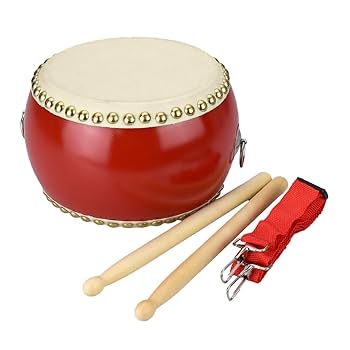 未使用 和太鼓 新品未使用(送料無料)21.980円 Nエイサー大太鼓24cm*31cm 撥付き